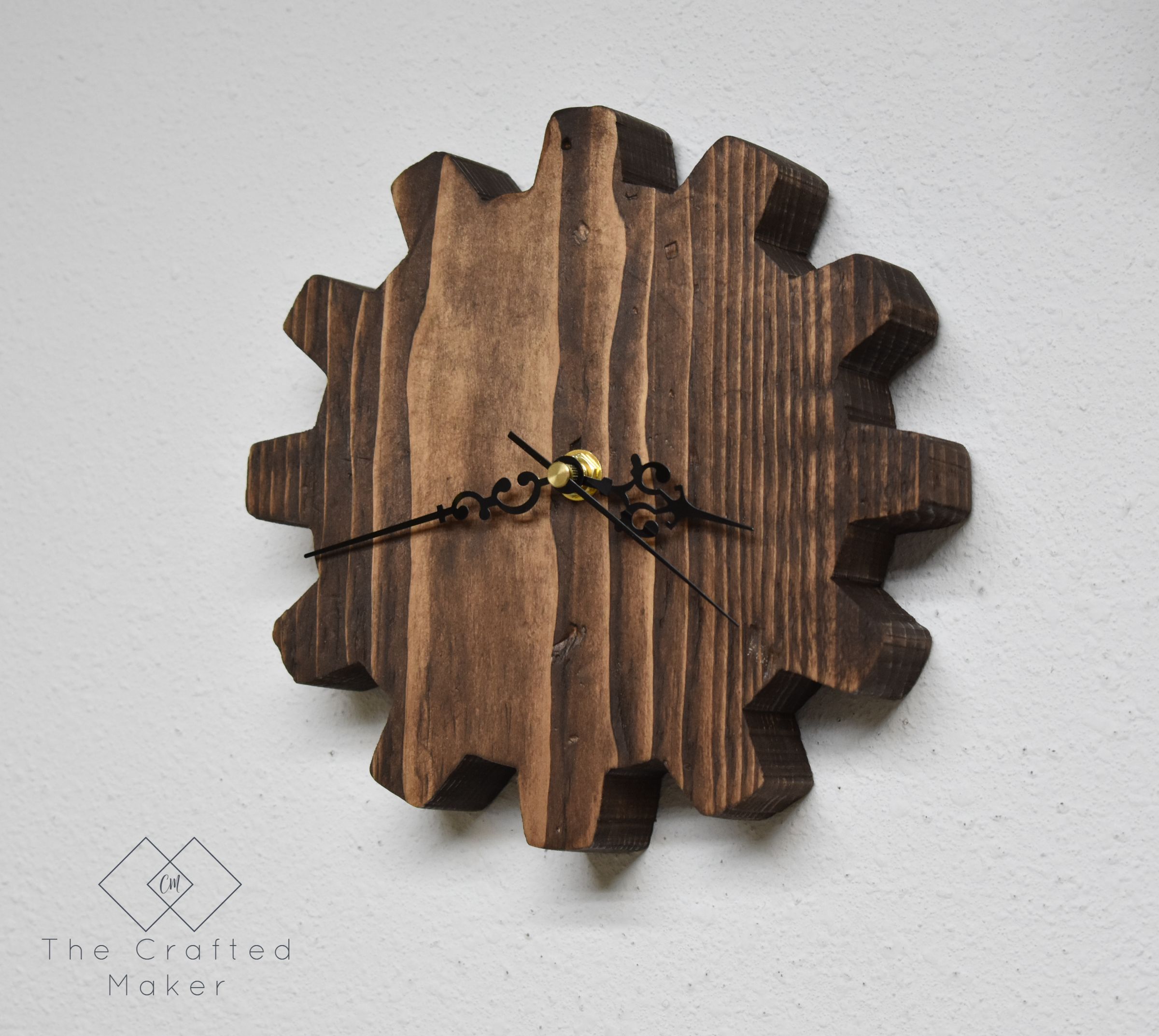 Wooden Gear Wall Clock 6 Steps (with Pictures) Instructables