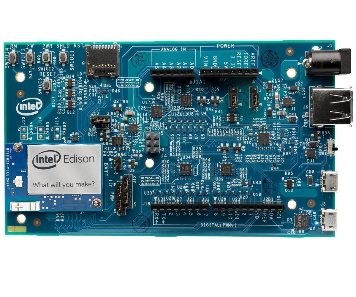 Intel Edison Takes Pictures From Motion Detection