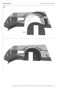DeLorean BTTF Inspired Papercraft