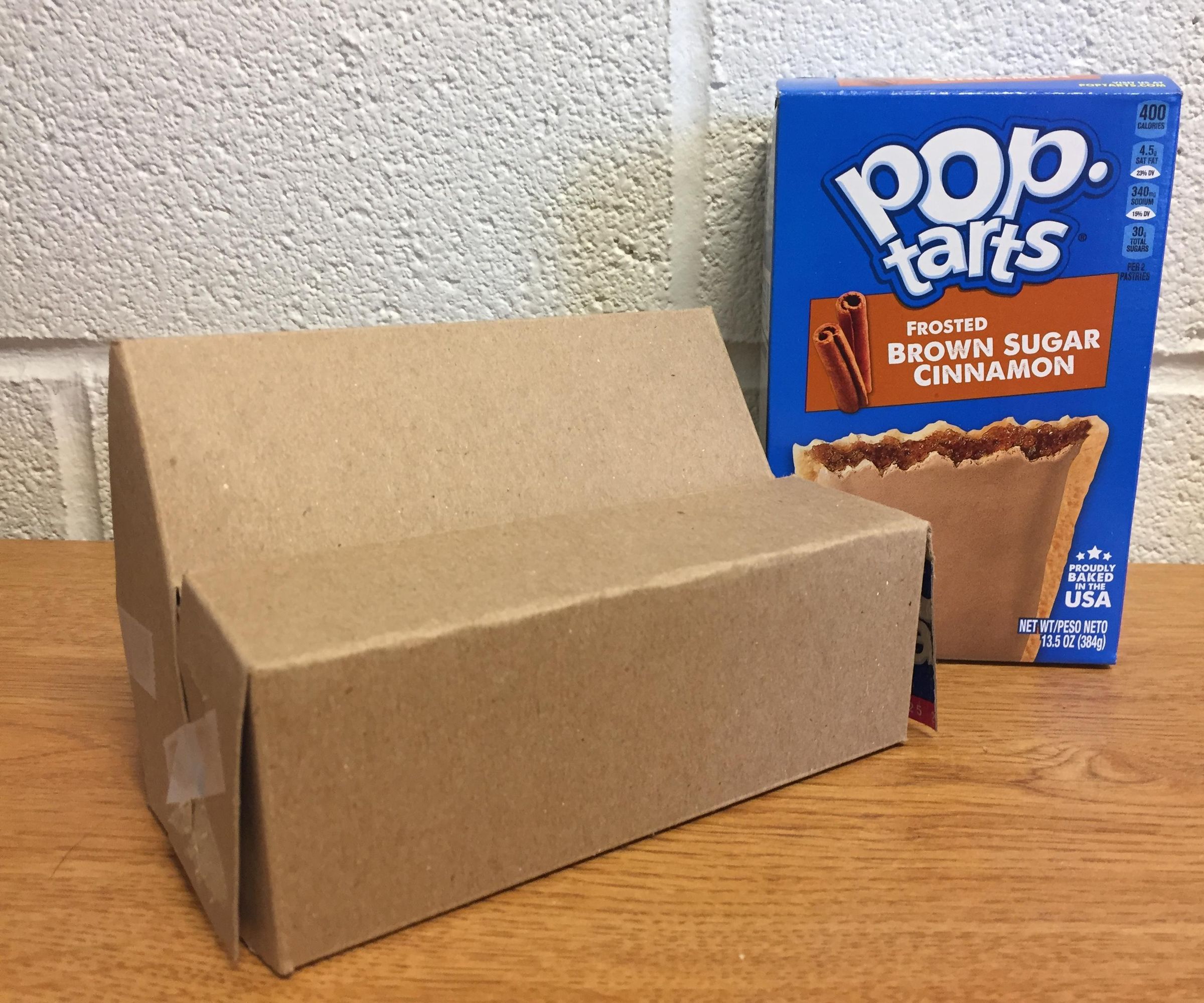 Phone Rest From Poptarts Box