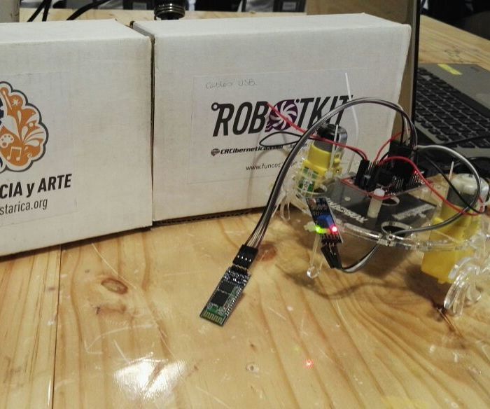 Robot Controlado Con La Mano