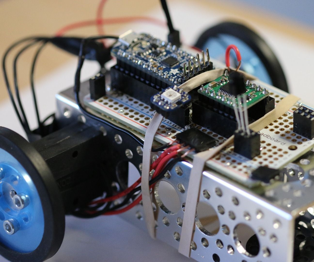 How to Make a 2-Wheeled, IR-Controlled, Arduino-Compatible Robot