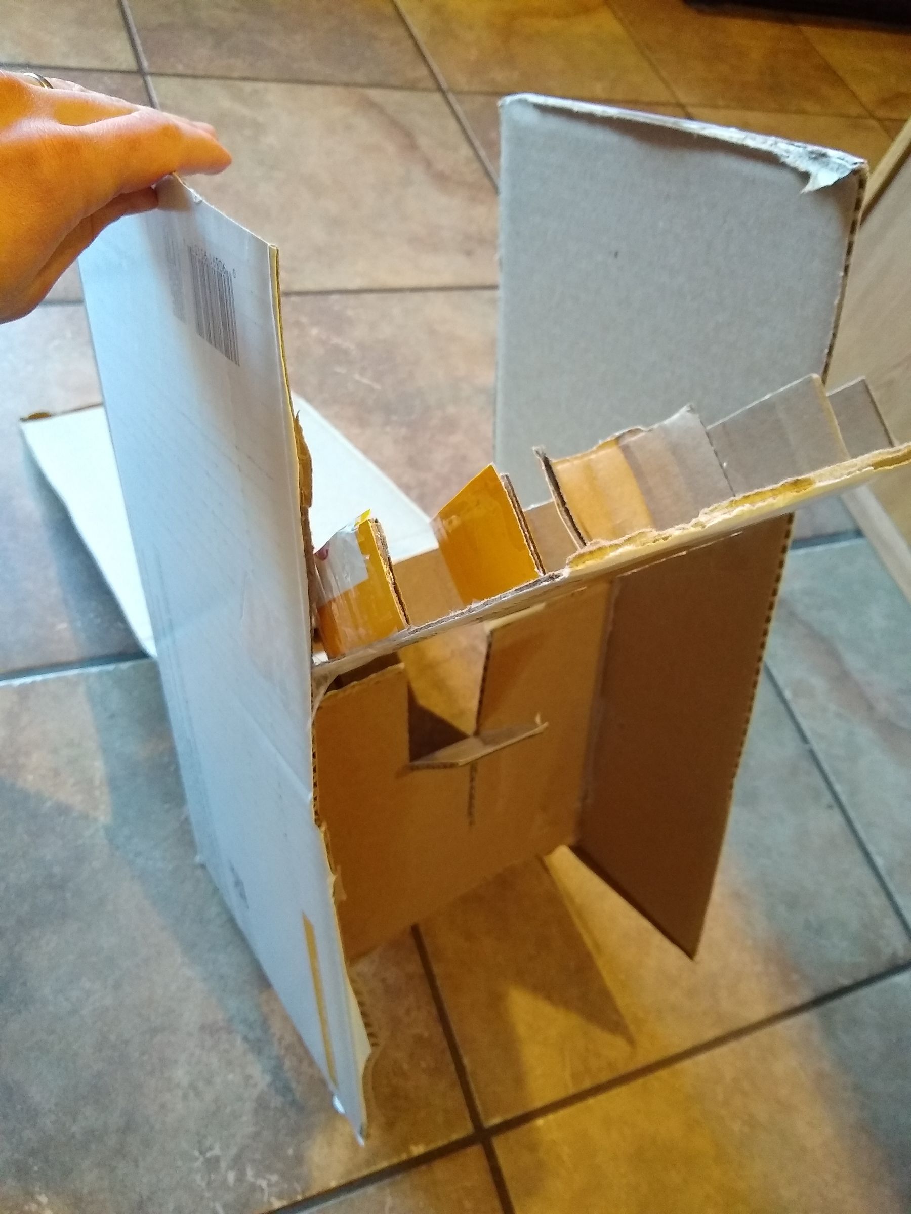 Easy Cardboard Mini Skee Ball 11 Steps Instructables