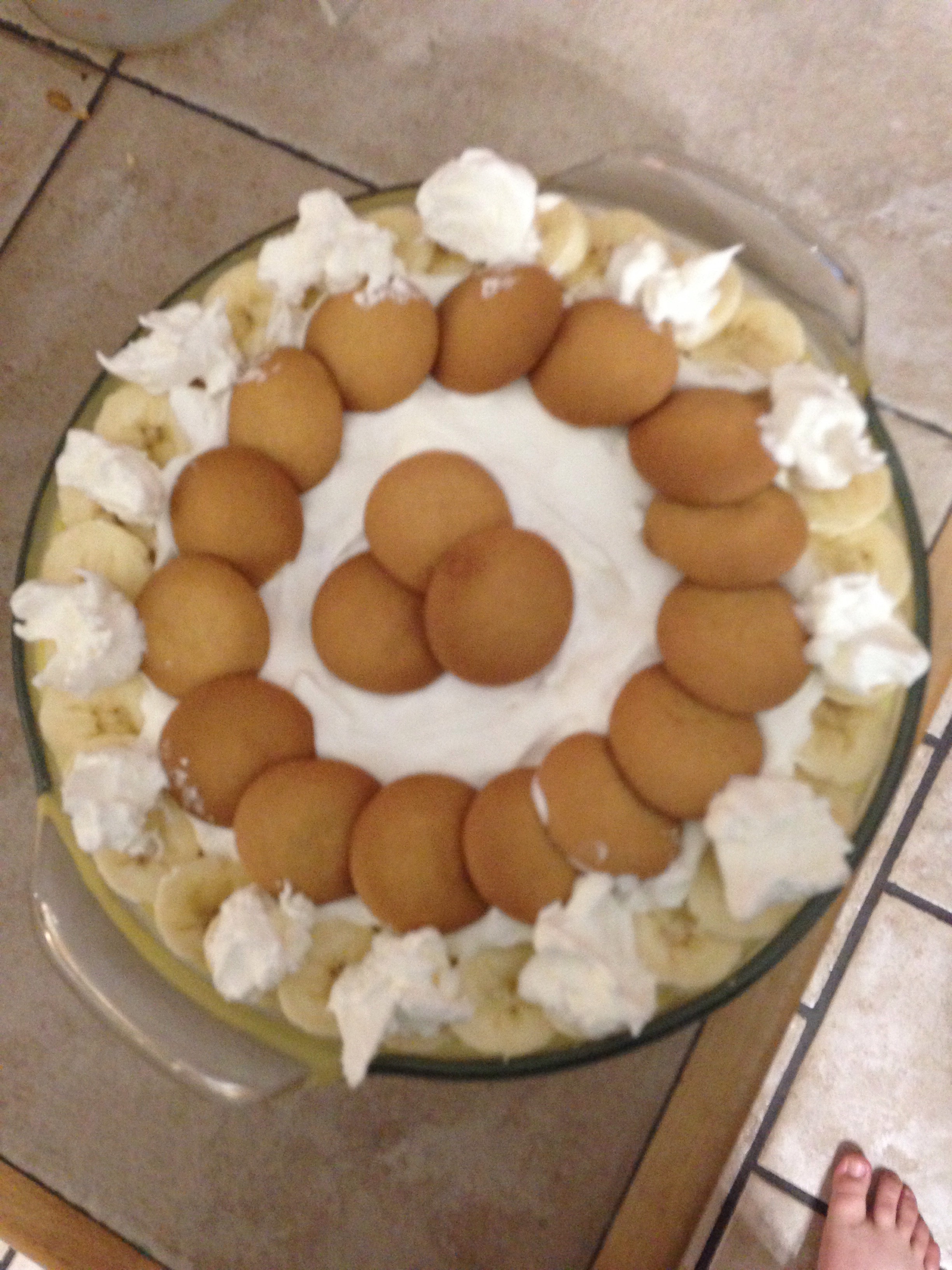 No Bake Banana Pudding Pie!