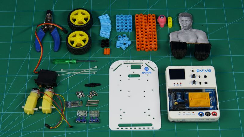 Boxing Robot Using Arduino Embedded Platform With 3D Printed