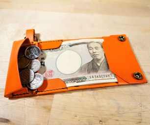 Leather Keychain Wallet