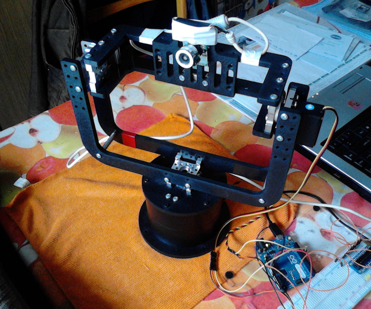 Actobotics Pan & Tilt Security Camera With Arduino : 11 Steps (with ...