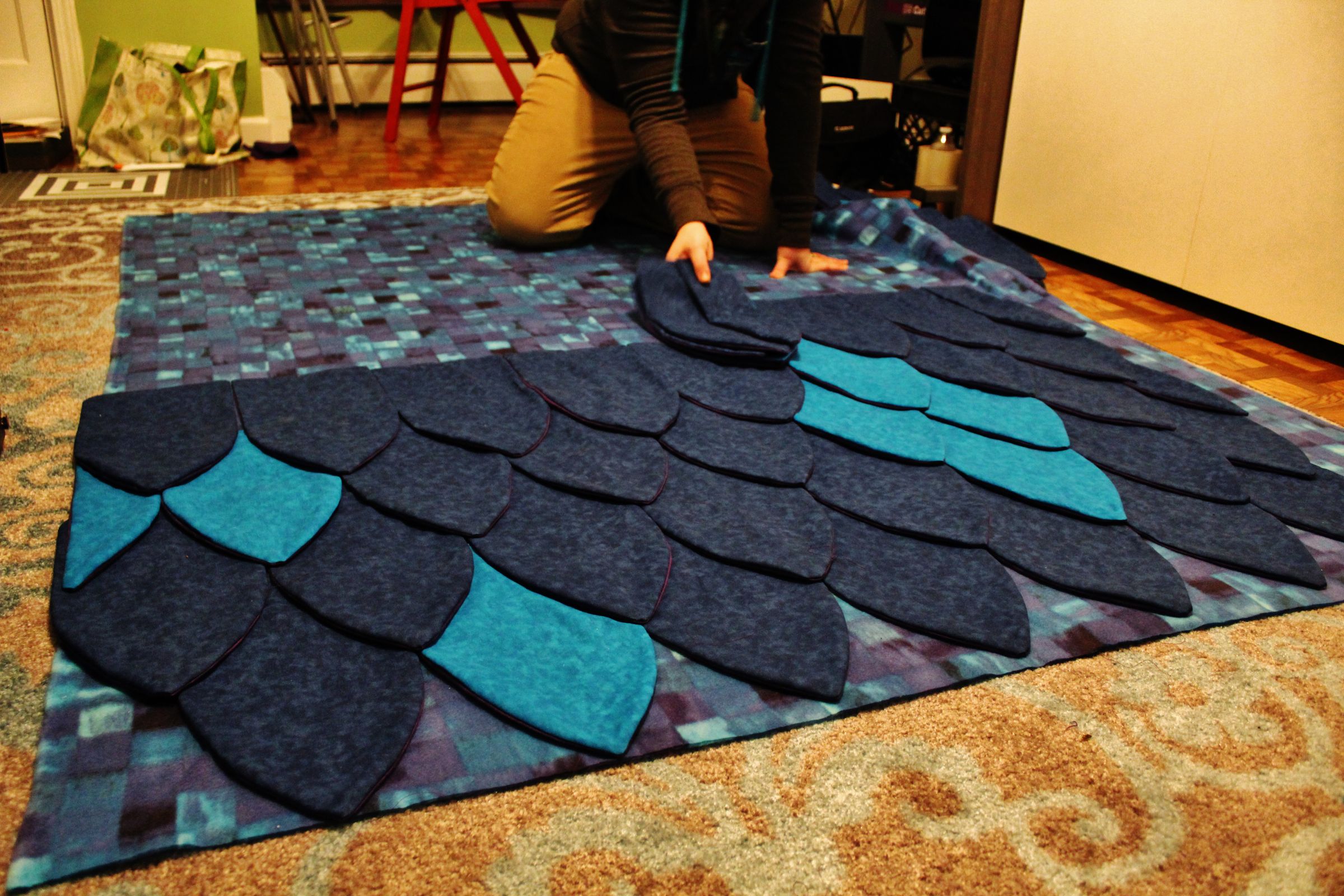 Dragon Scale Quilt 10 Steps (with Pictures) Instructables