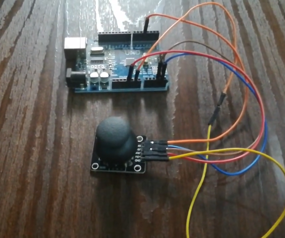 How to Interface Dual Axis Joystick With Arduino Uno