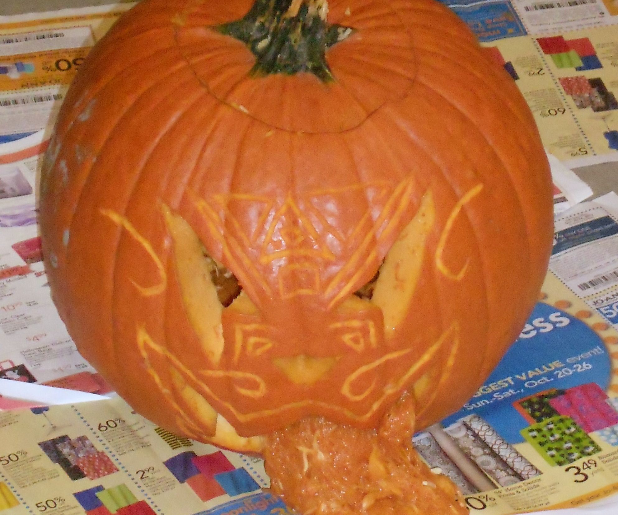 Vomitting Pumpkin