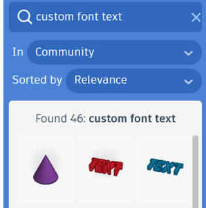 Bring Your SVG Font to Tinkercad