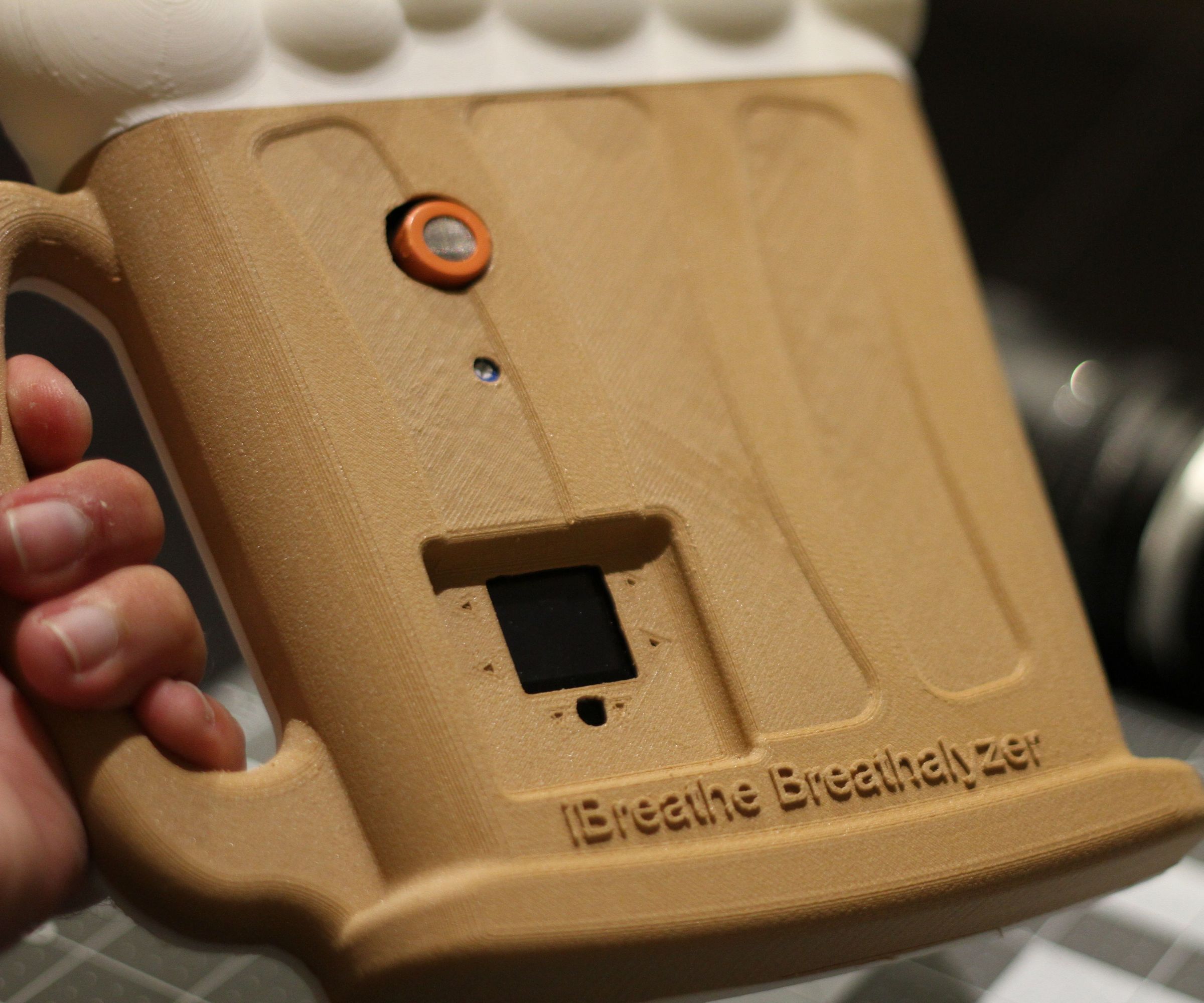 Talking IBreathe Breathalyzer With Bluetooth IOS App and IoT