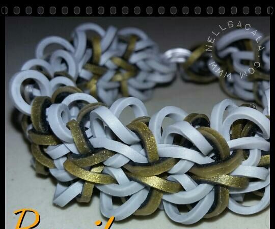 Hook Only Rainbow Loom Bracelets: Bonita (Original Design)