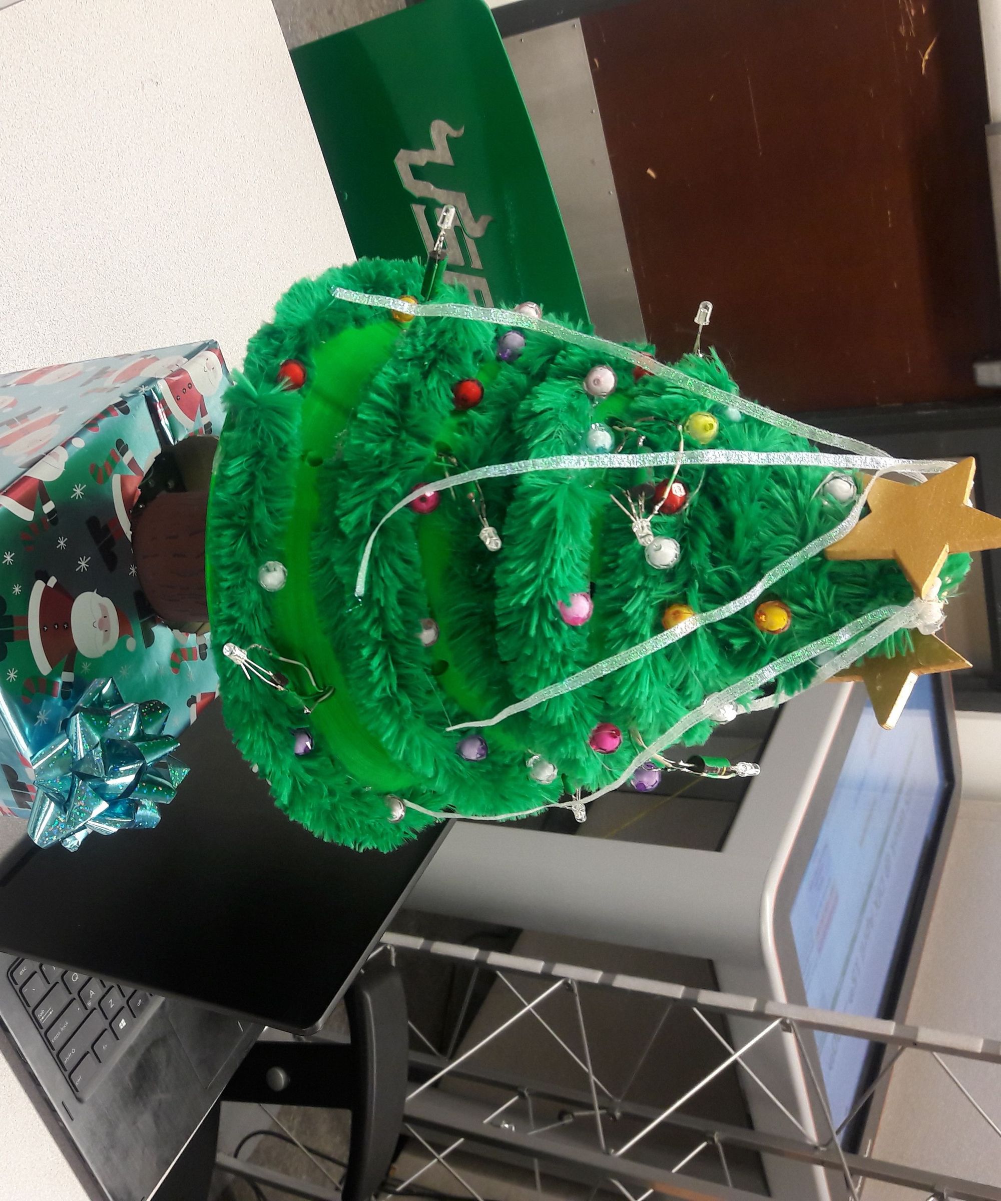Spinning Xmas Tree