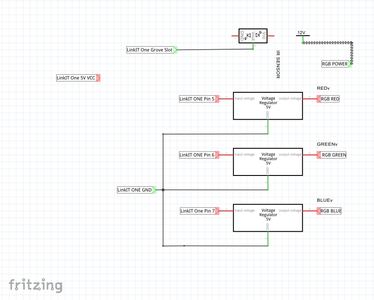 Building the LED Strip Circuit