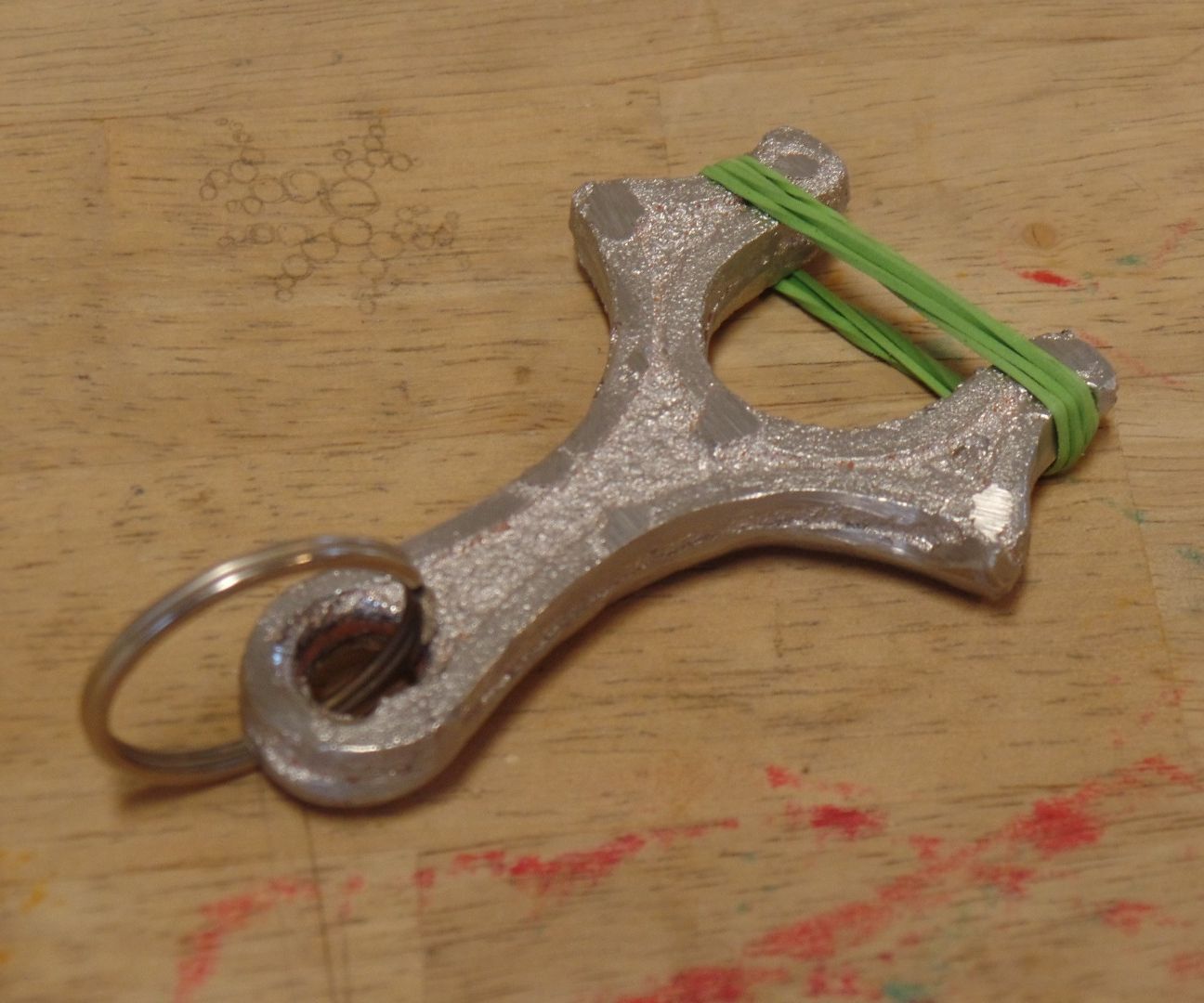 DIY Sand Casting Keychain Catapult
