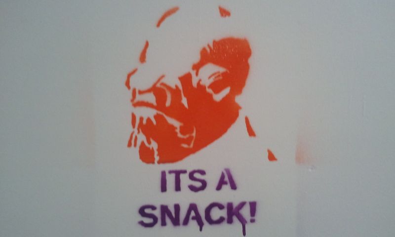 Fast spray paint stencils with an electric engraver