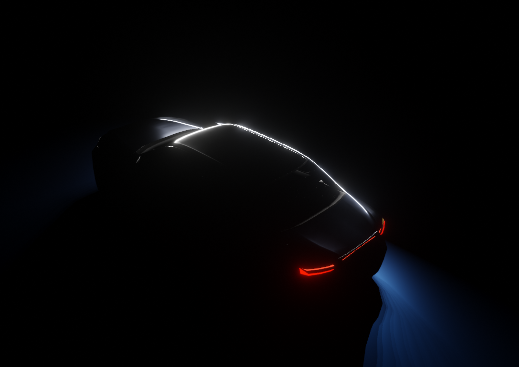 Automotive Rendering Using Light (Blender)