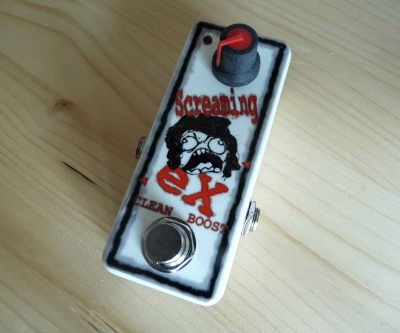 "Screaming Ex" Booster Pedal