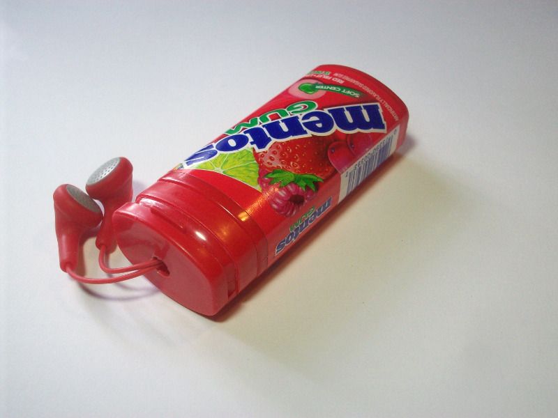 Portable Container for Earbuds