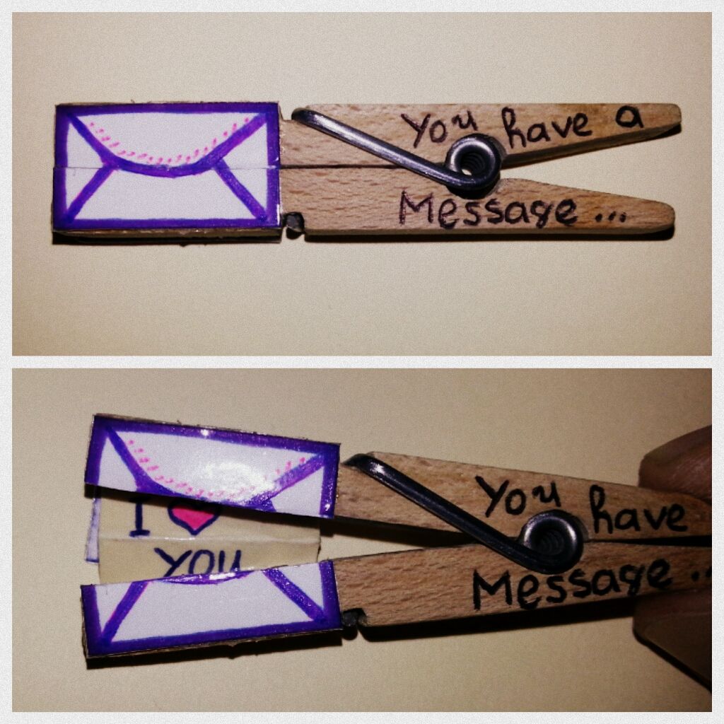 Clothespin Message 7 Steps Instructables
