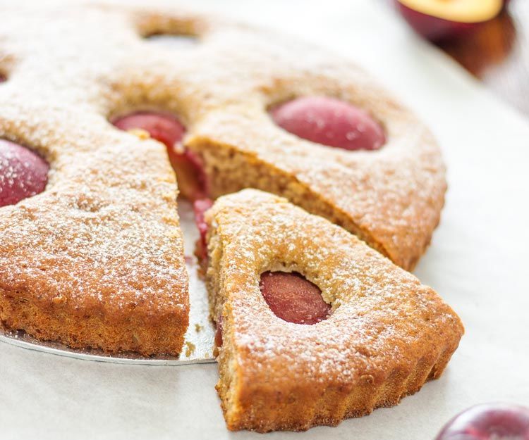 Light & Easy Plum Tart