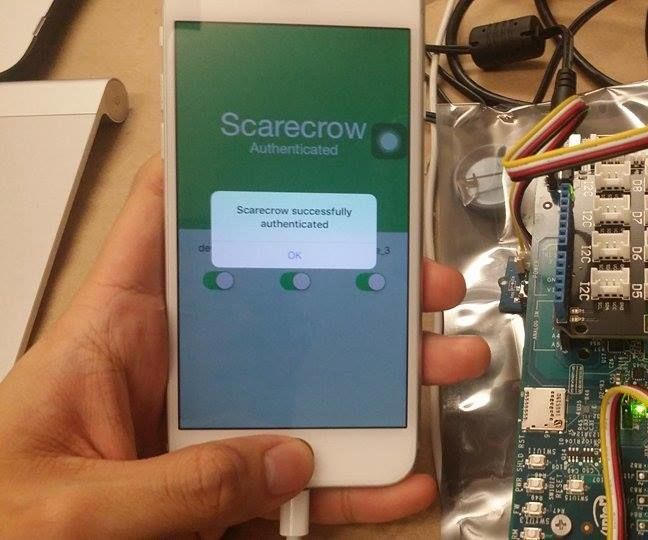 Scarecrow - Intel IOT Roadshow 2015