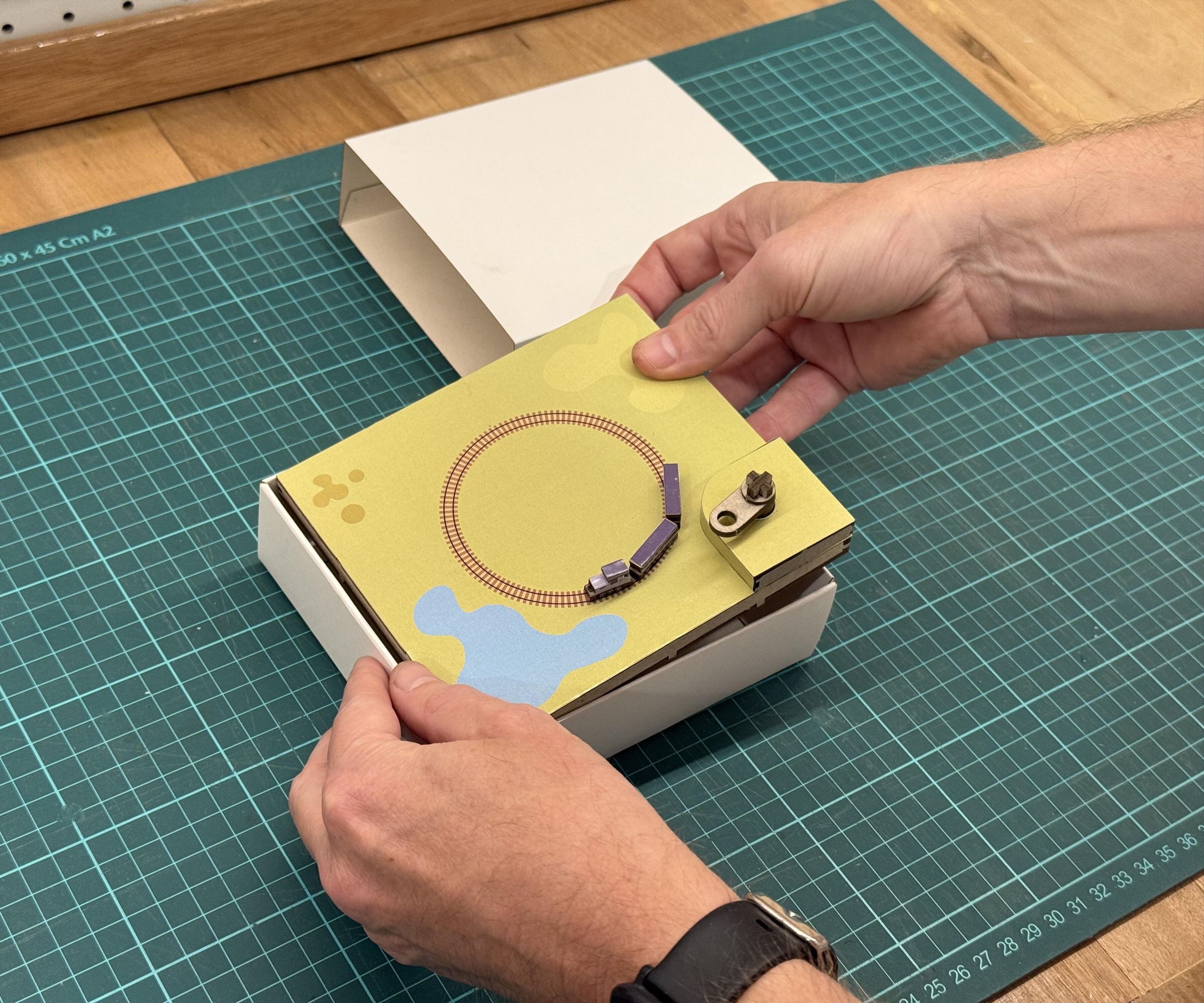 How to Build a Tiny Cardboard Train That Actually Works! : 10 Steps ...