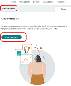 Arduino Cloud Setting