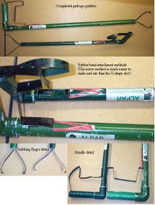 Bend Tongs and Cut Grabbing Fingers