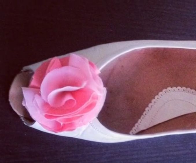 Flower With Sewing Scraps