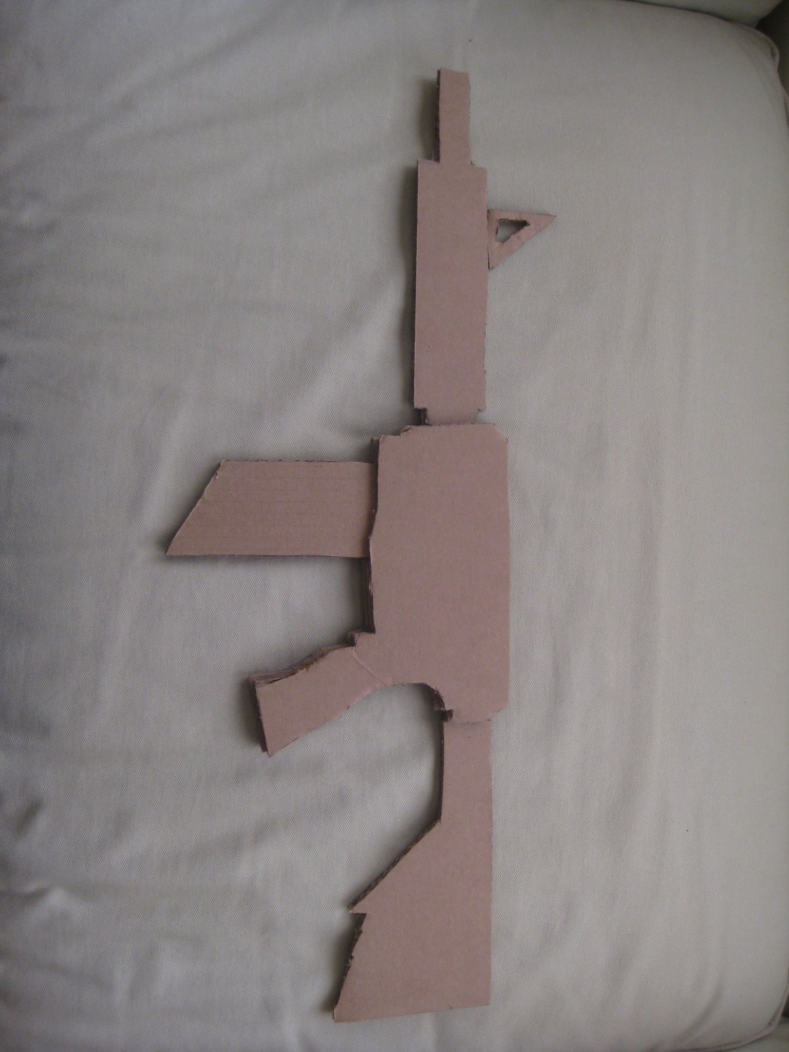 Cardboard Assault Rifle!