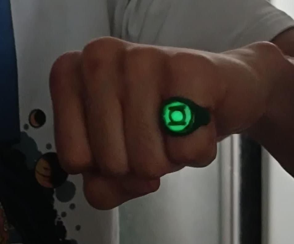 Green Lantern Ring (from Pvc)