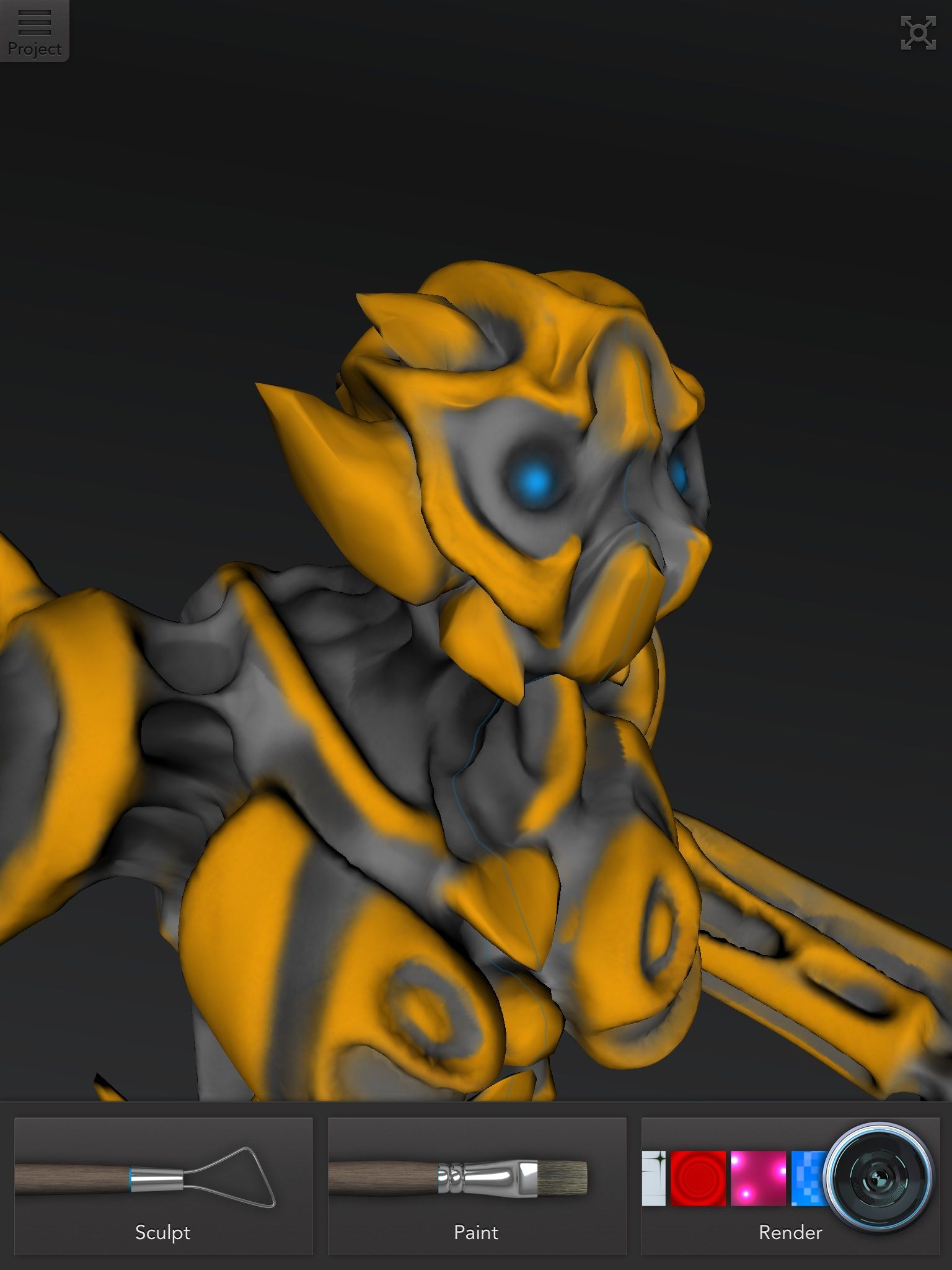 123d Designed Transformers Bumblebee's Girlfriend! 5 Steps