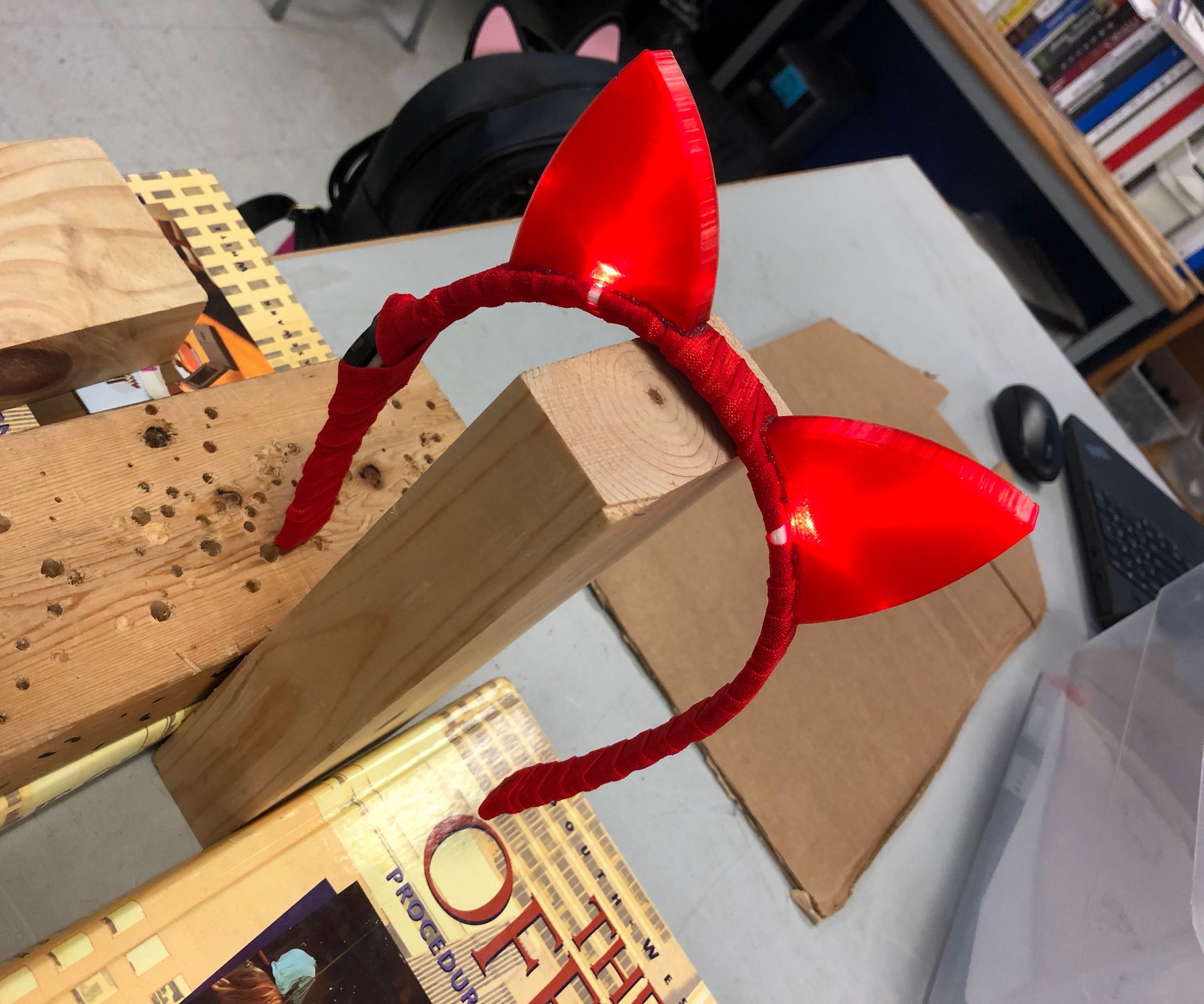 How to Make Light-Up Cat Ears