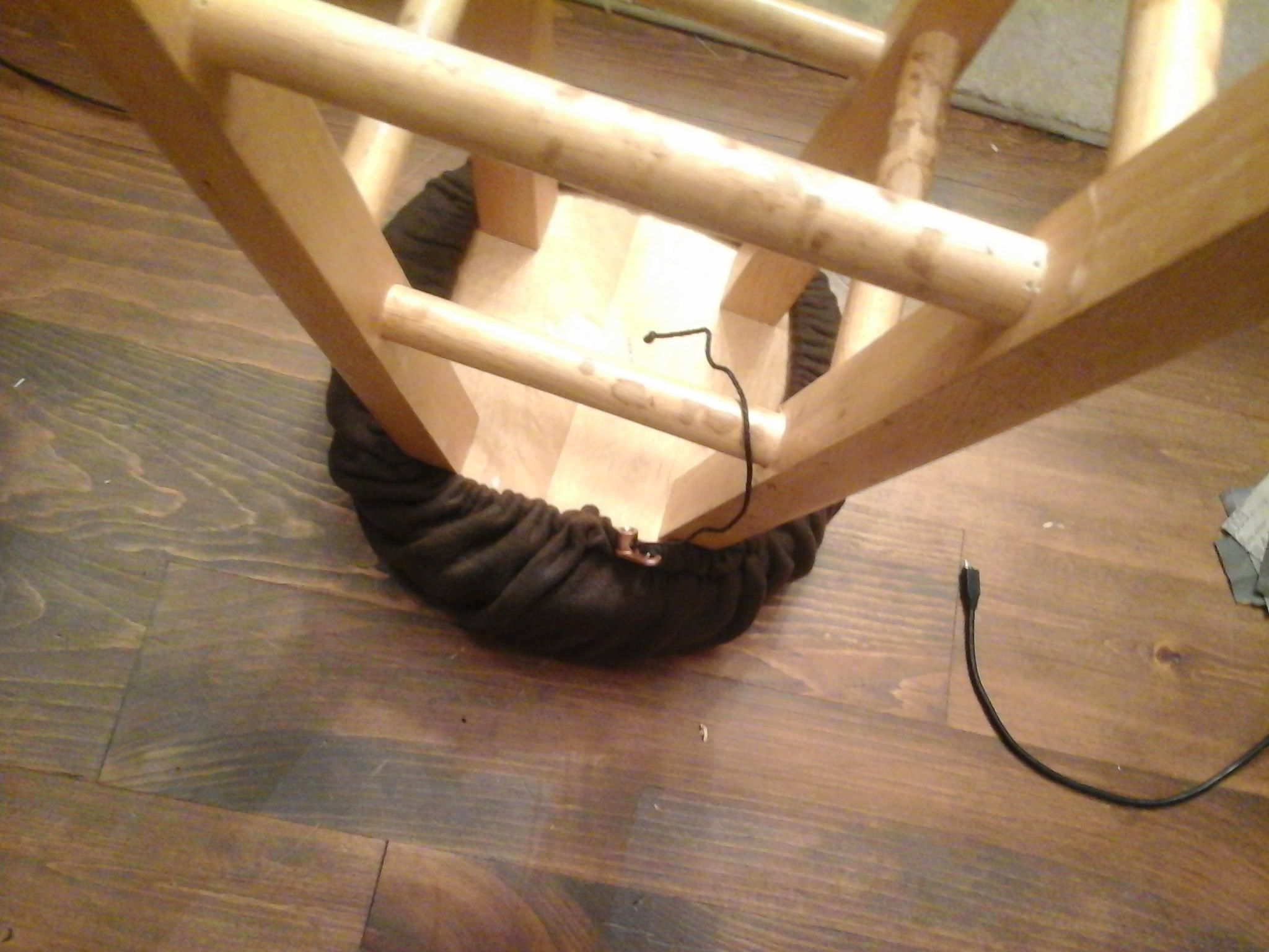 Stool Cushion 3 Steps Instructables