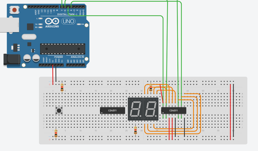 Making a 7 Segment Display Counter With BCD Logic : 7 Steps - Instructables