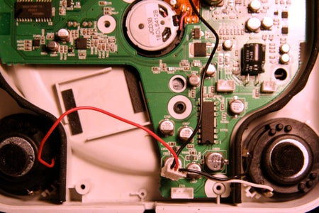 Adding an Audio Jack to a MUJI Wall CD Player