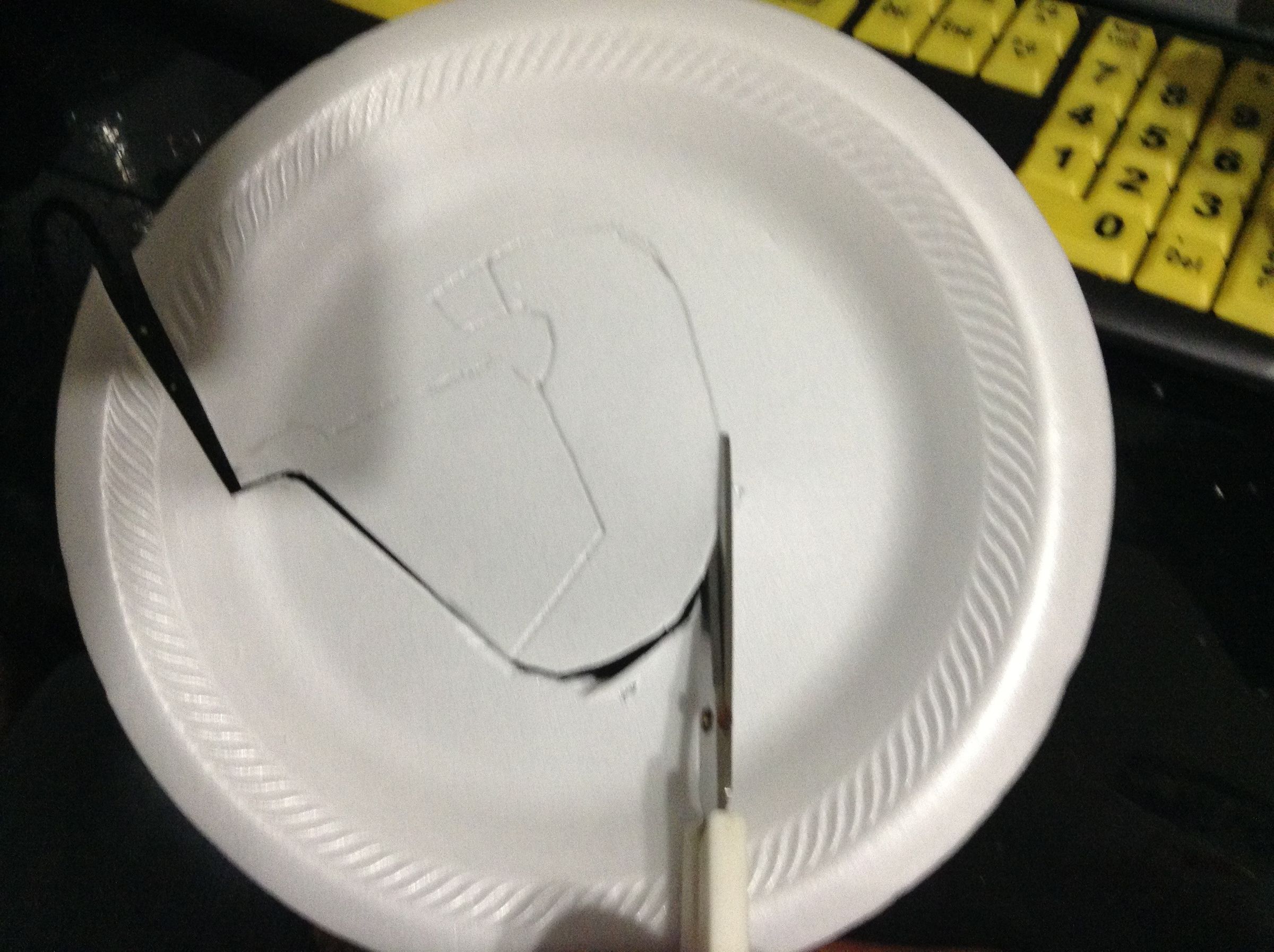 Foam Plate Plane 7 Steps Instructables