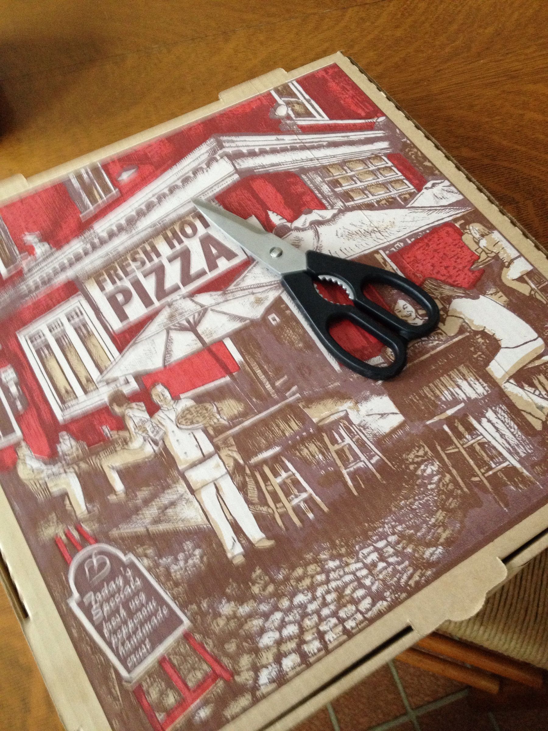 Pizza Box Target 6 Steps Instructables