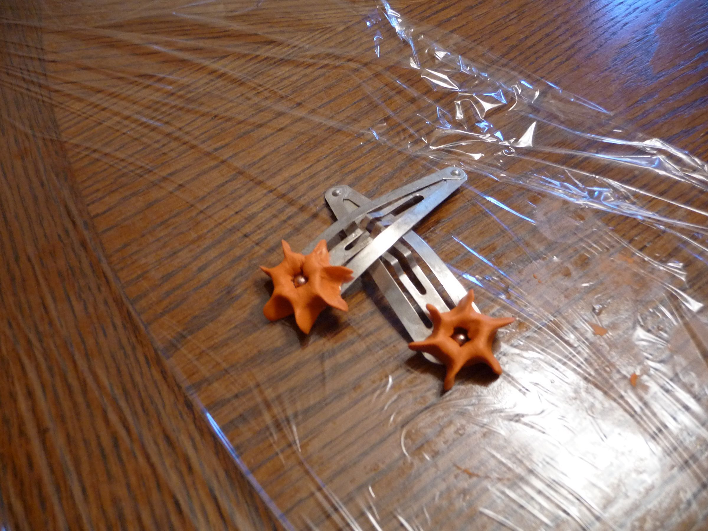 Sugru Charm Barrettes