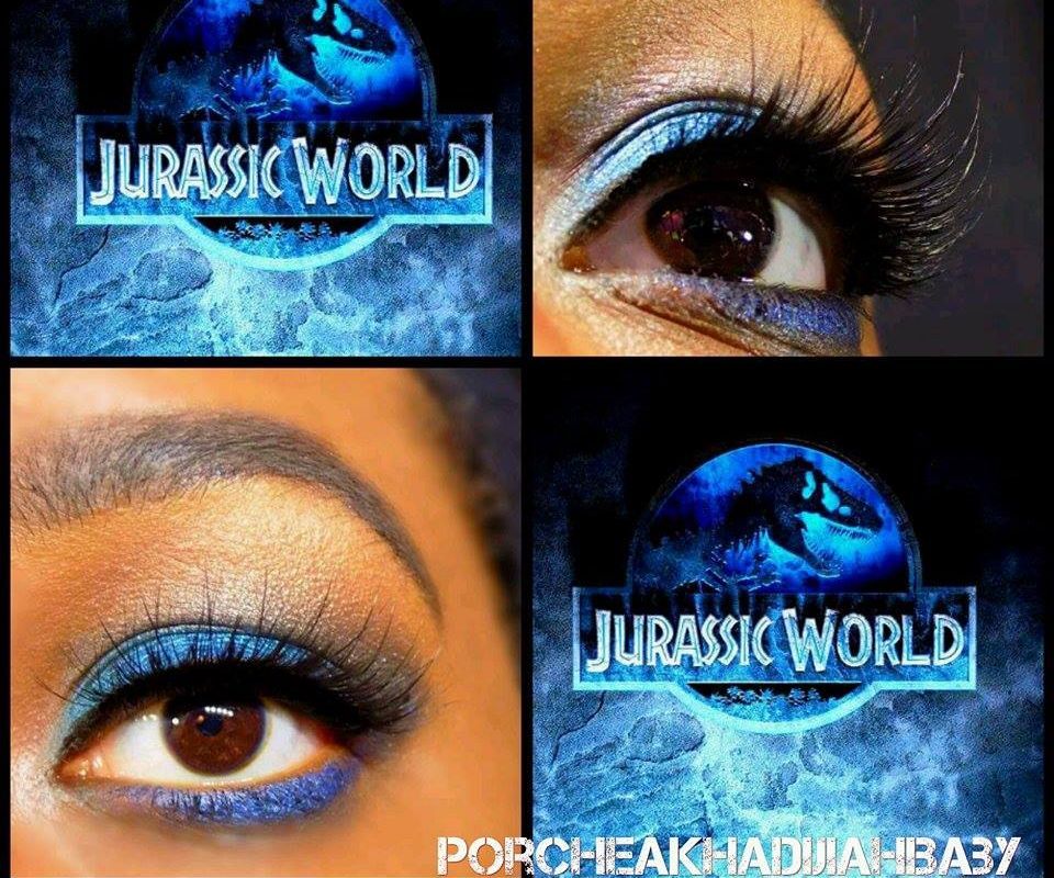 Jurassic World- Fall Inspired Makeup By PorcheaKhadijiahBaby