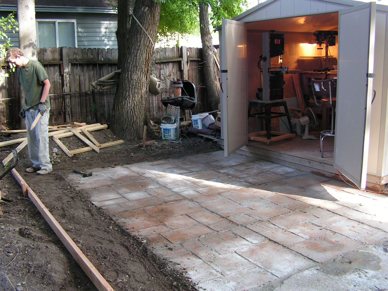 How to Make a Nice Cement Patio
