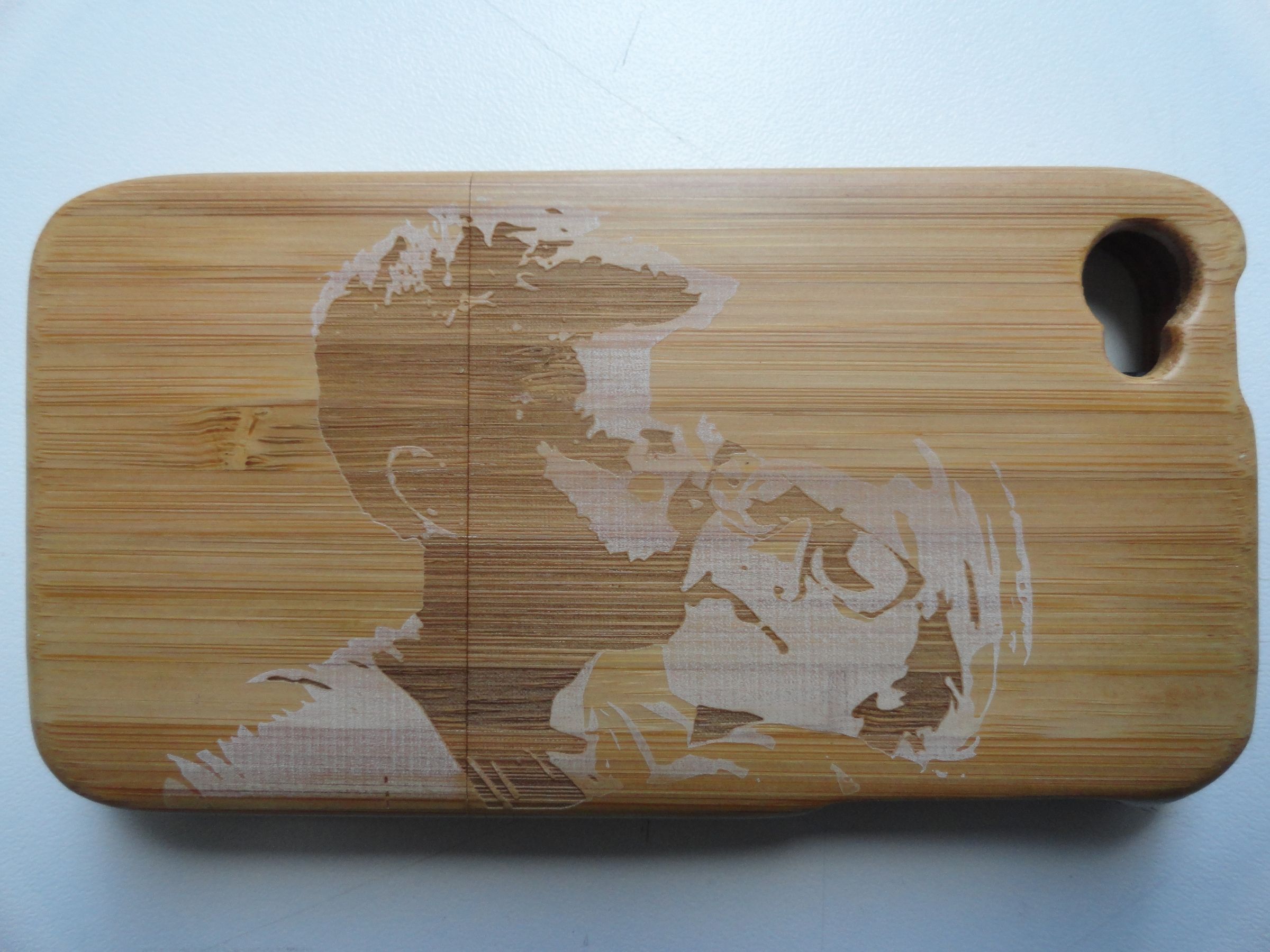 Personalize your wooden phone cover