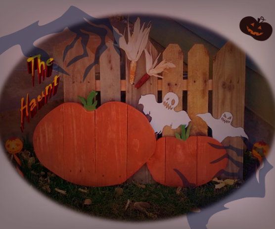 Halloween Yard Art (pallet wood)