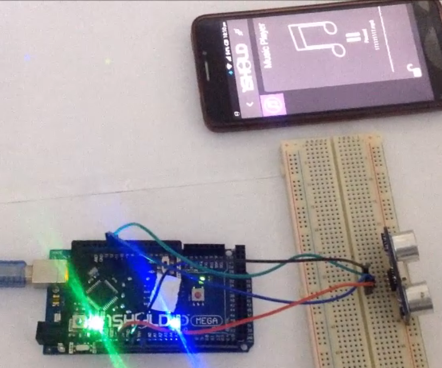 Simple Door Prank With Arduino 1Sheeld
