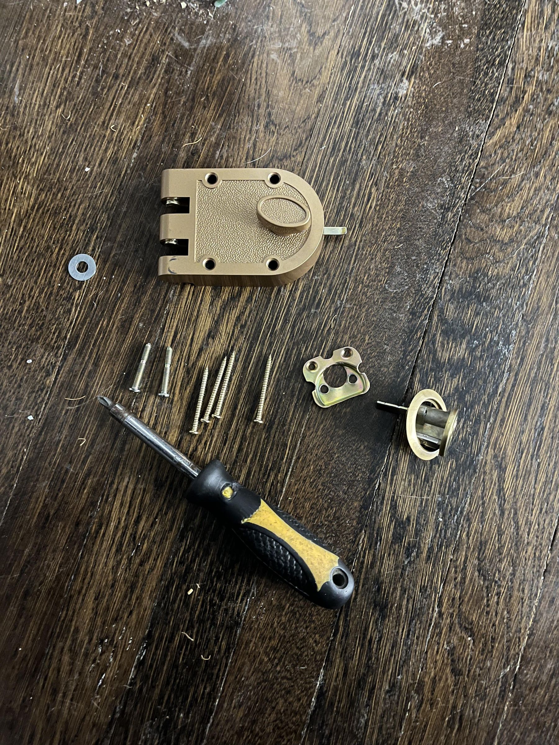 Installing a Lock on Your Door : 8 Steps - Instructables