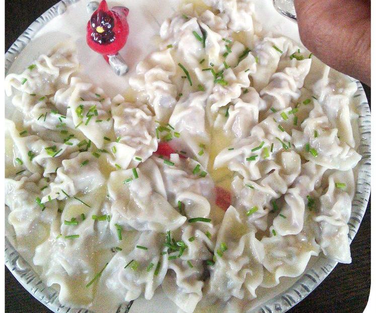 Black Truffle Flavored Pelmeni (Dumpling) With Butter 