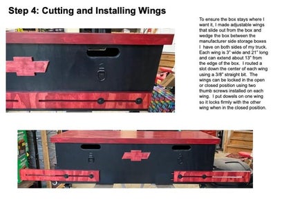 Cutting and Installing Wings