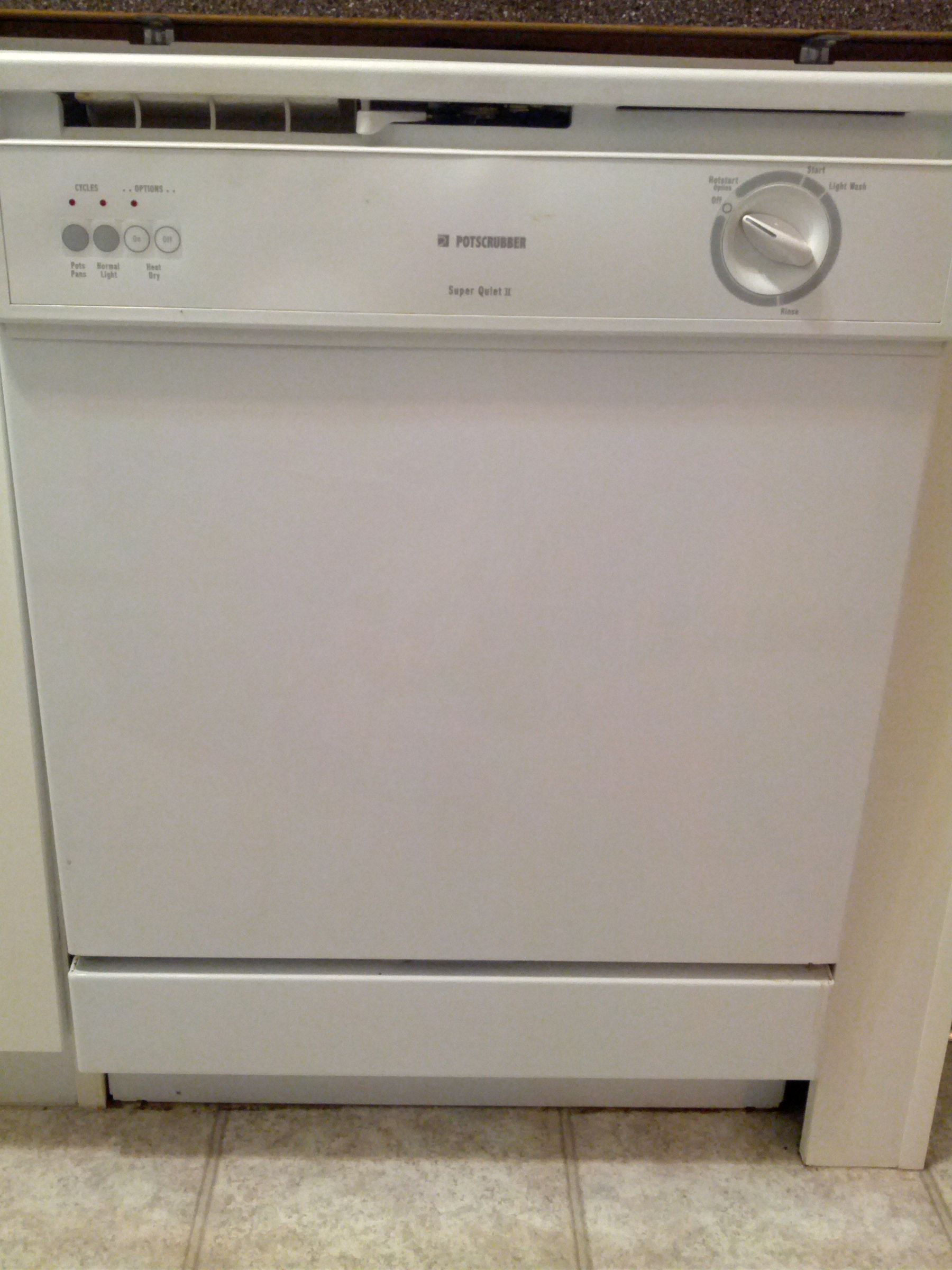 Using Sugru to Fix a Dishwasher